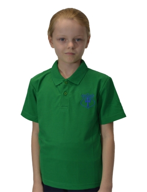 St. Cyprian’s House Colour Polo Shirt - Emerald